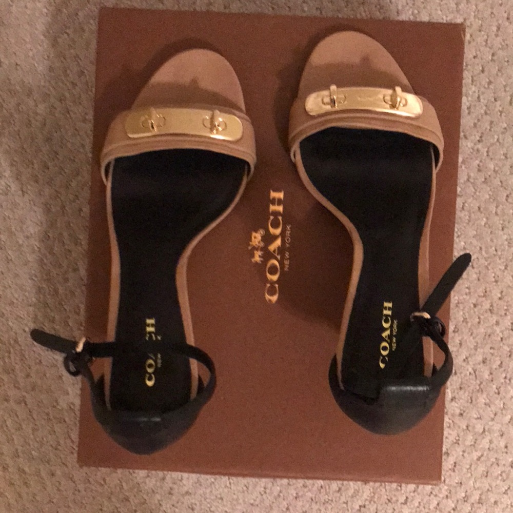 New Coach “Marcella” Sandals -size 6.5